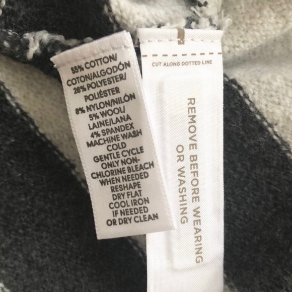 LOFT | Striped Foldover Off Shoulder Sweater *NWT* - Picture 10 of 13